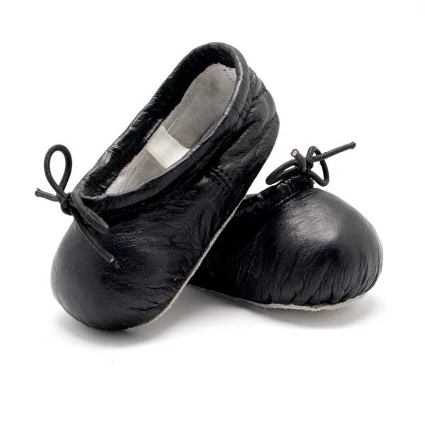 Pitter Patter Ballet Baby Shoes - Liquorice