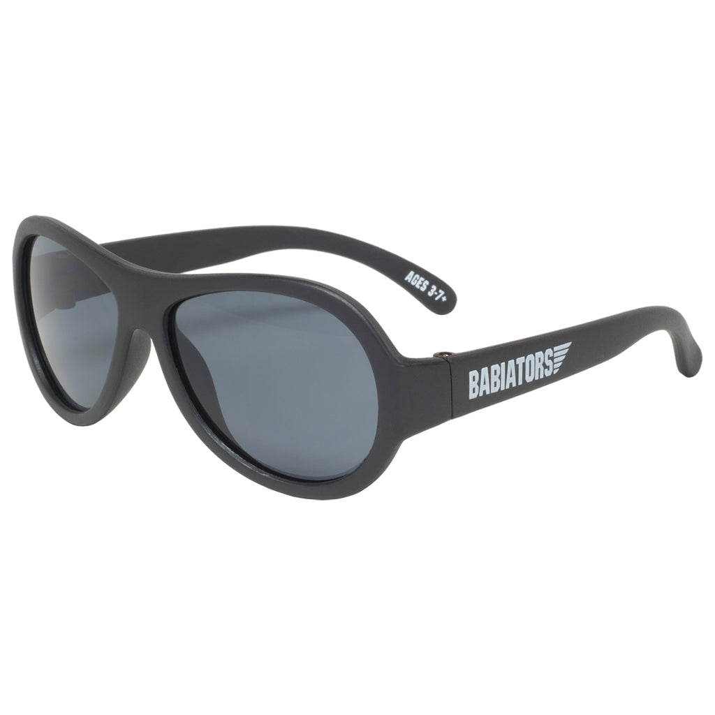 Babiators Original Aviator Sunglasses - Jet Black (2 Sizes)