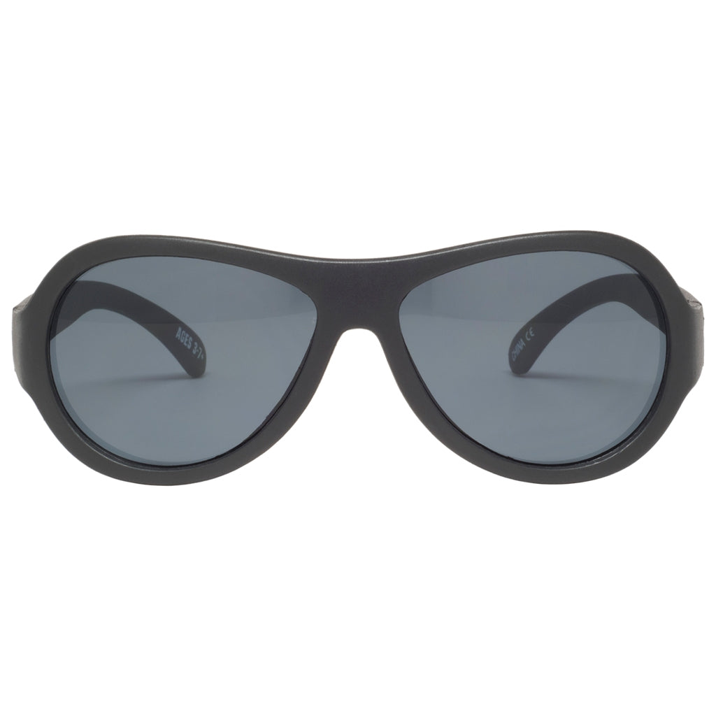 Babiators Original Aviator Sunglasses - Jet Black (2 Sizes)