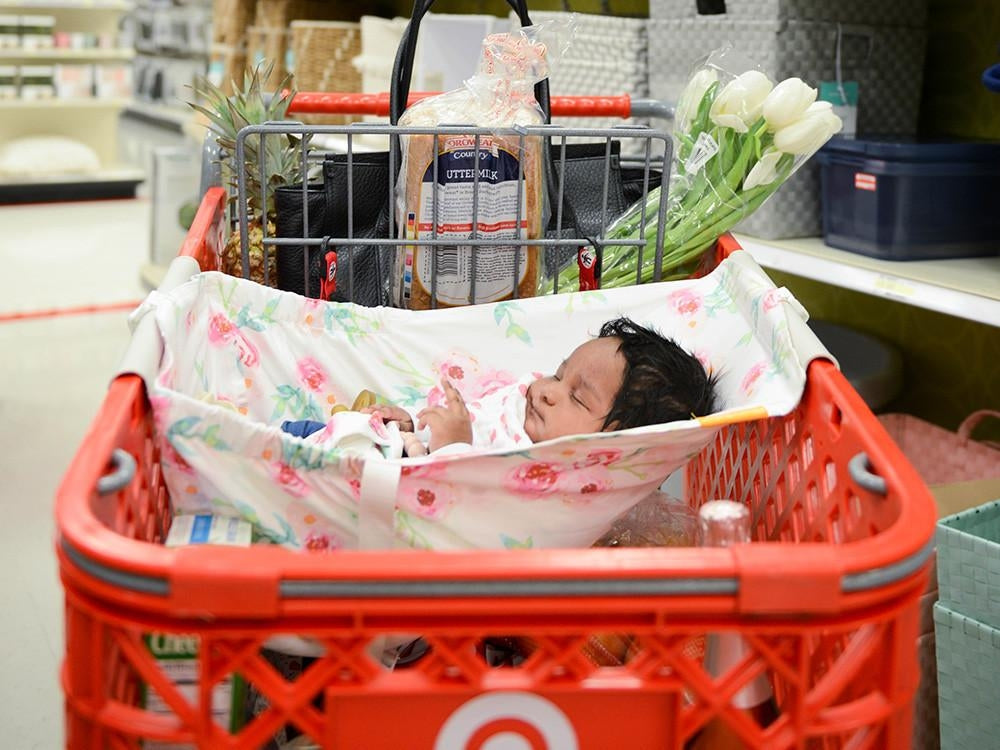 Binxy Baby Shopping Cart Hammock (5 Designs) - Pupsik Singapore