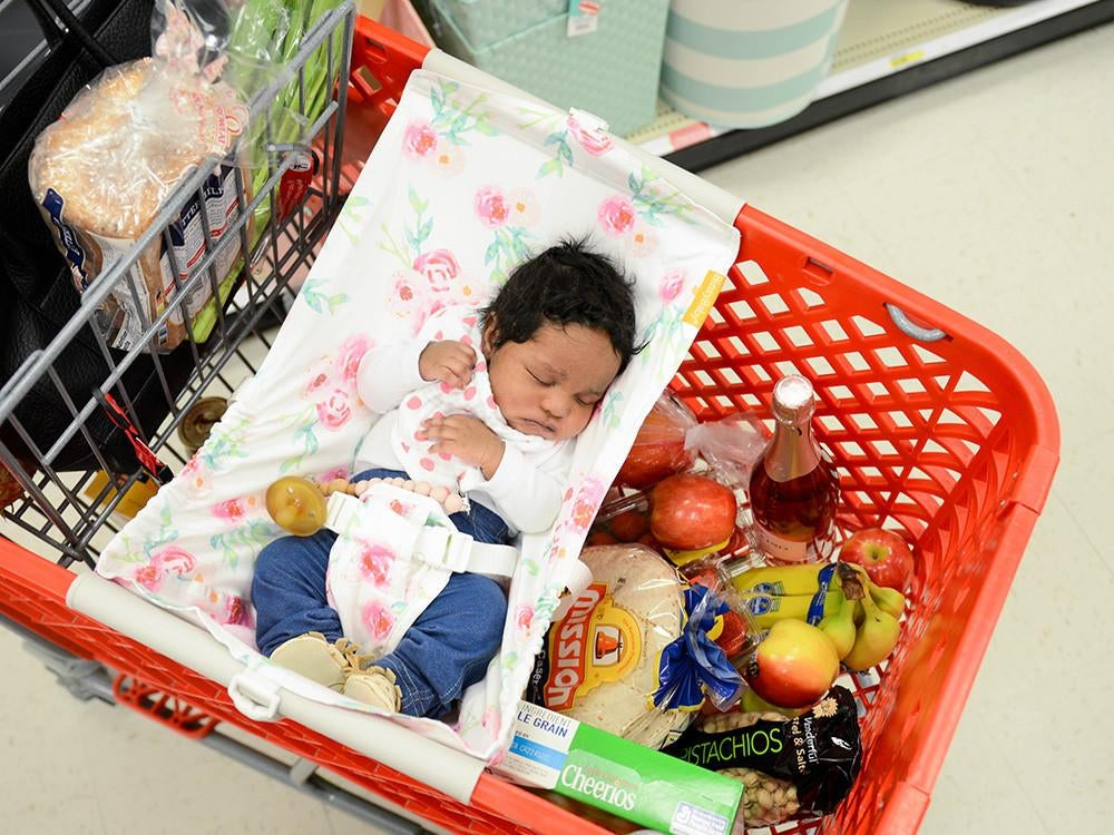 Binxy Baby Shopping Cart Hammock (5 Designs) - Pupsik Singapore