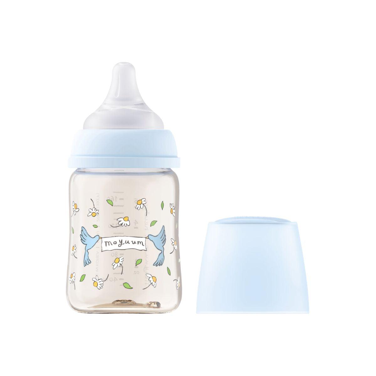 Moyuum 3rd Gen PPSU Gen All-in-One Feeding Bottle, 80/170/270/330ml (11 Designs) - Pupsik Singapore