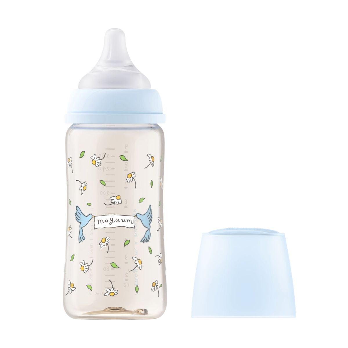 Moyuum 3rd Gen PPSU Gen All-in-One Feeding Bottle, 80/170/270/330ml (11 Designs) - Pupsik Singapore
