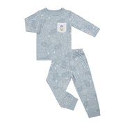 Baa Baa Sheepz Baby Long Sleeve Pyjama Set - Baa Baa in the Universe Blue (4 Sizes)