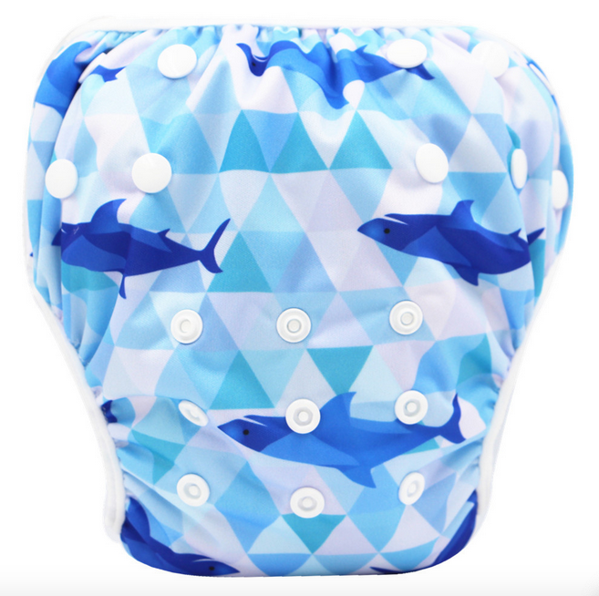 Pupsik Adjustable Snap Swim Diaper (35 Designs) - Pupsik Singapore