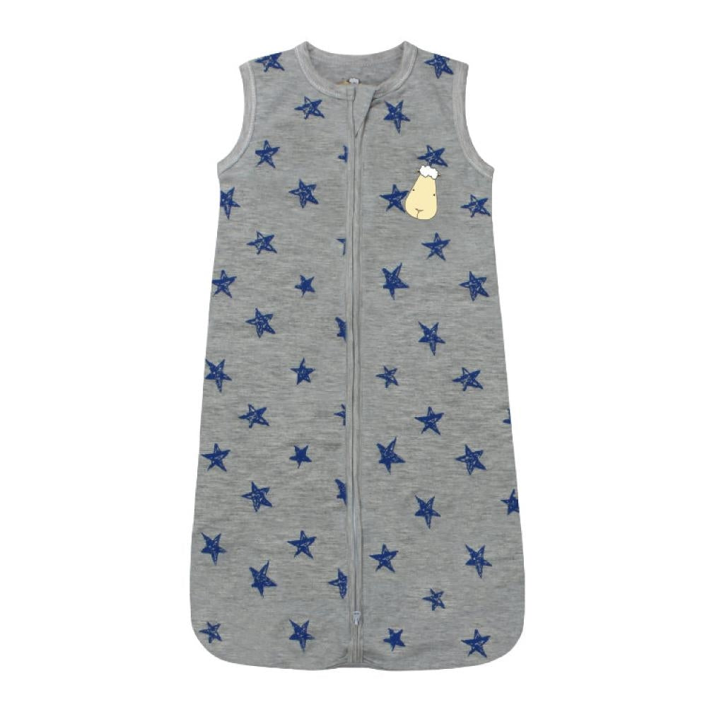 Baa Baa Sheepz Wearable Blanket Zip Sleep Bag - Blue Star Grey