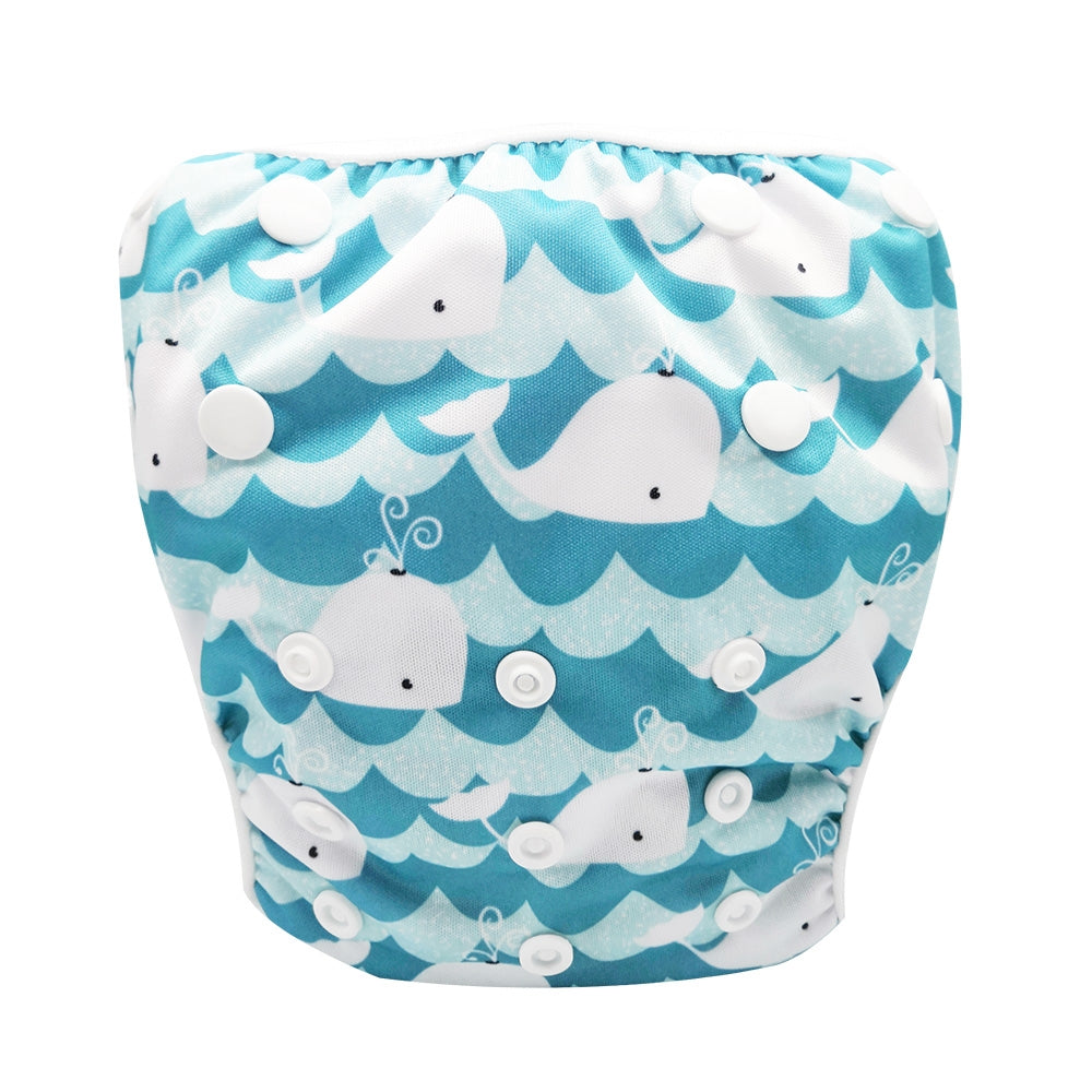 Pupsik Adjustable Snap Swim Diaper (35 Designs) - Pupsik Singapore