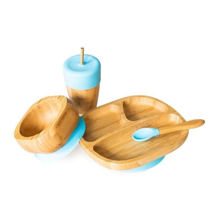 Eco Rascals Toddler Tableware Gift Set (5 Colors) - Pupsik Singapore