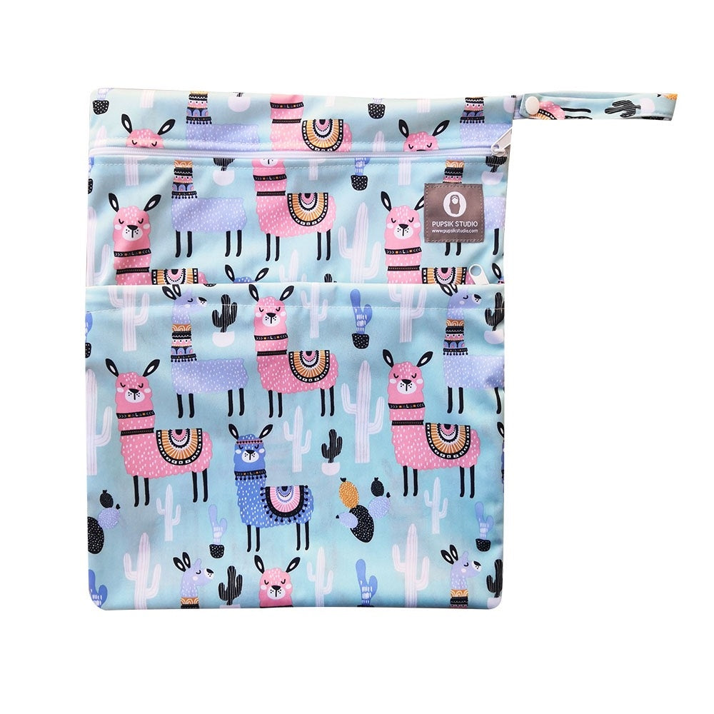 2-in-1 Wet Bag (36 Designs) - Pupsik Singapore