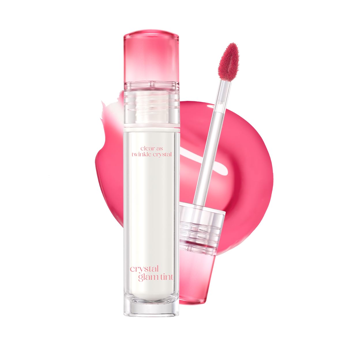 CLIO Crystal Glam Lip Tint, 3.4g (12 Shades) - Pupsik Singapore