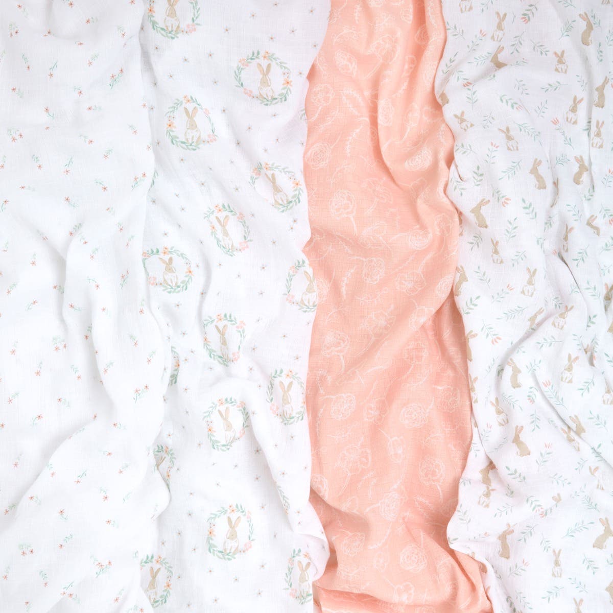 Aden Anais Essentials Muslin Cotton Swaddle (44 x 44 in), 4pk (31 Designs) - Pupsik Singapore