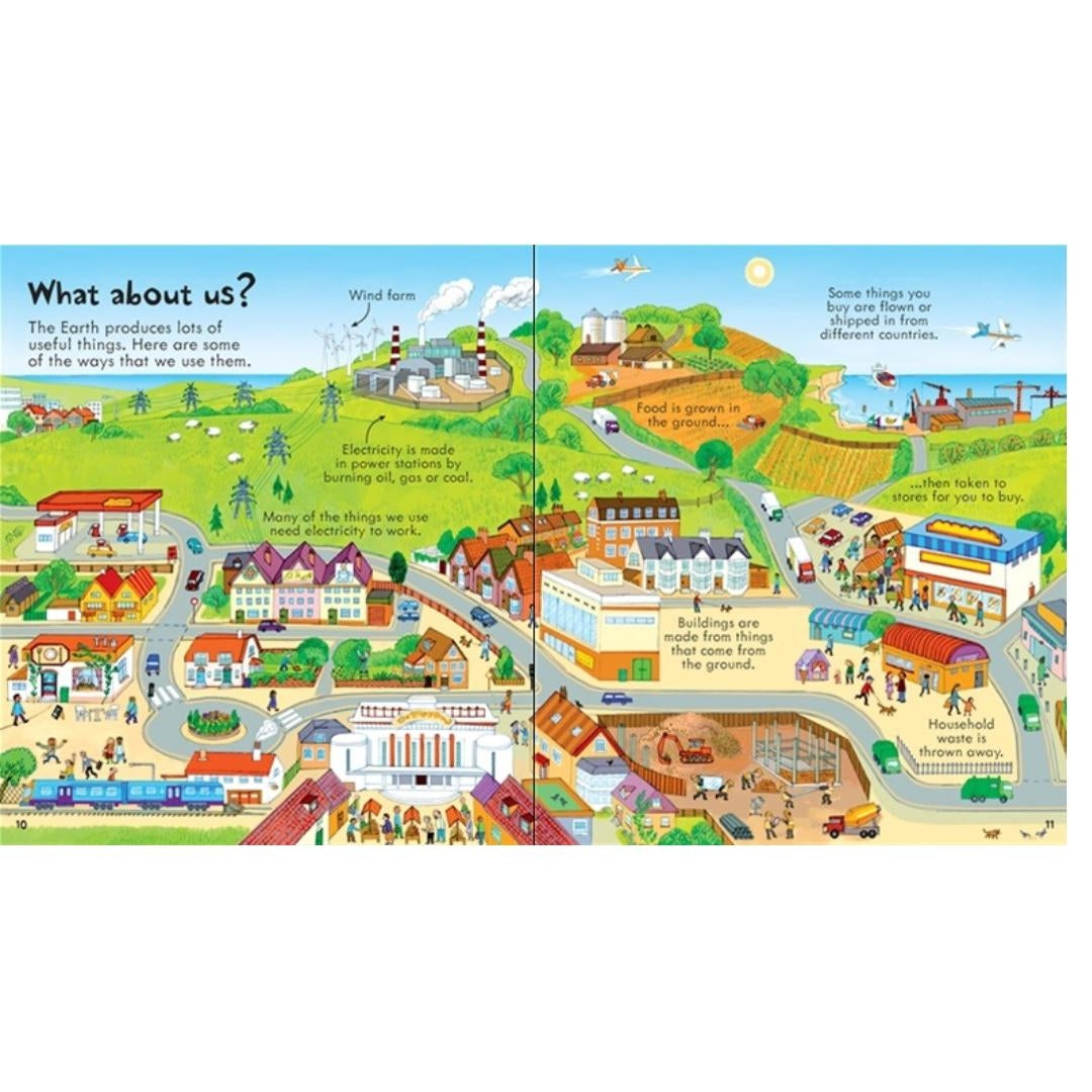 Usborne Lift-the-Flap Look Inside Book (10 Types) - Pupsik Singapore