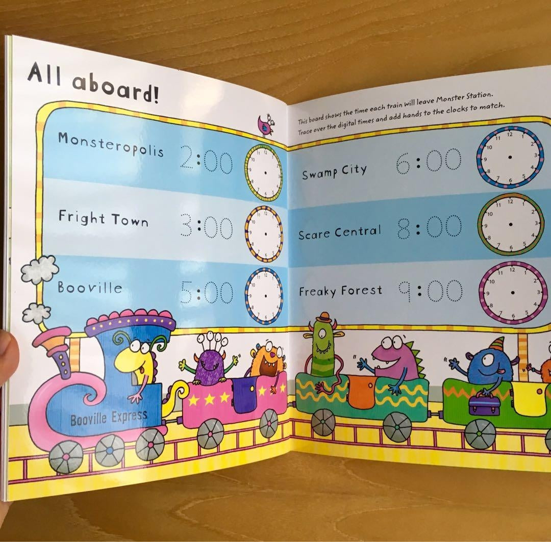 Usborne Wipe-Clean Book Series (16 Titles) - Pupsik Singapore