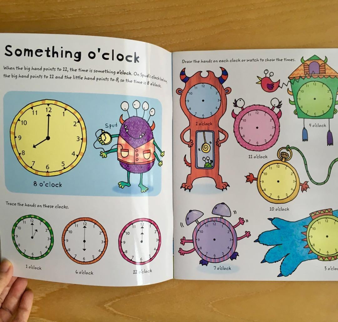 Usborne Wipe-Clean Book Series (16 Titles) - Pupsik Singapore