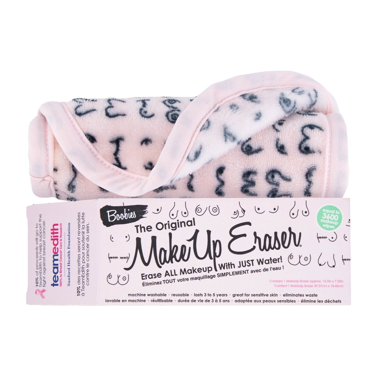 Makeup Eraser Original Removal Wipes, Prints (5 Designs)