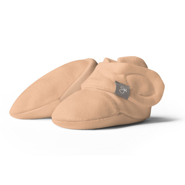 Goumiboots Bamboo & Organic Cotton Booties - Poppy (2 Sizes)