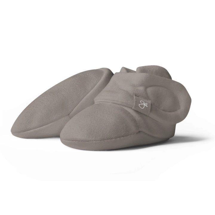 Goumiboots Bamboo & Organic Cotton Booties - Pewter