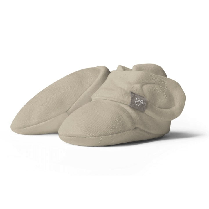 Goumiboots Bamboo & Organic Cotton Booties - Soybean (3 Sizes)