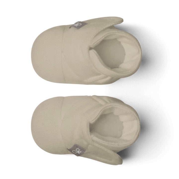 Goumiboots Bamboo & Organic Cotton Booties - Diamond Dots + Soybean (2pk)
