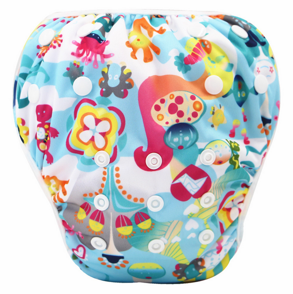 Pupsik Adjustable Snap Swim Diaper (35 Designs)
