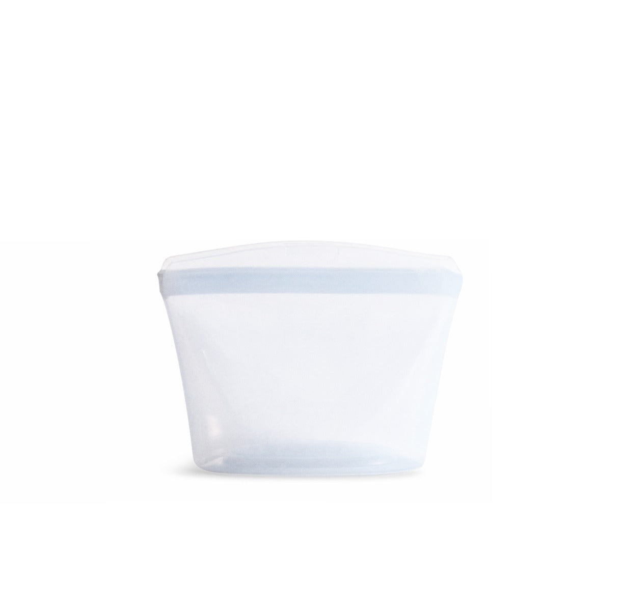 Stasher Reusable Silicone 1-Cup Bowl, 8 fl oz - Clear