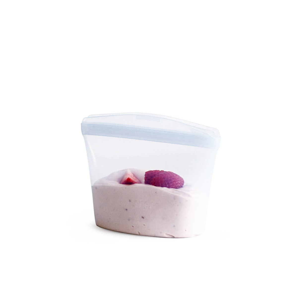 Stasher Reusable Silicone 1-Cup Bowl, 8 fl oz - Clear