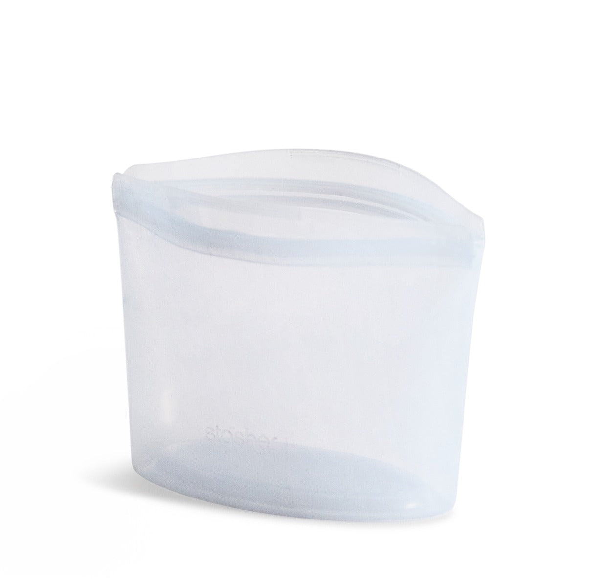 Stasher Reusable Silicone 2-Cup Bowl, 16 fl oz - Clear