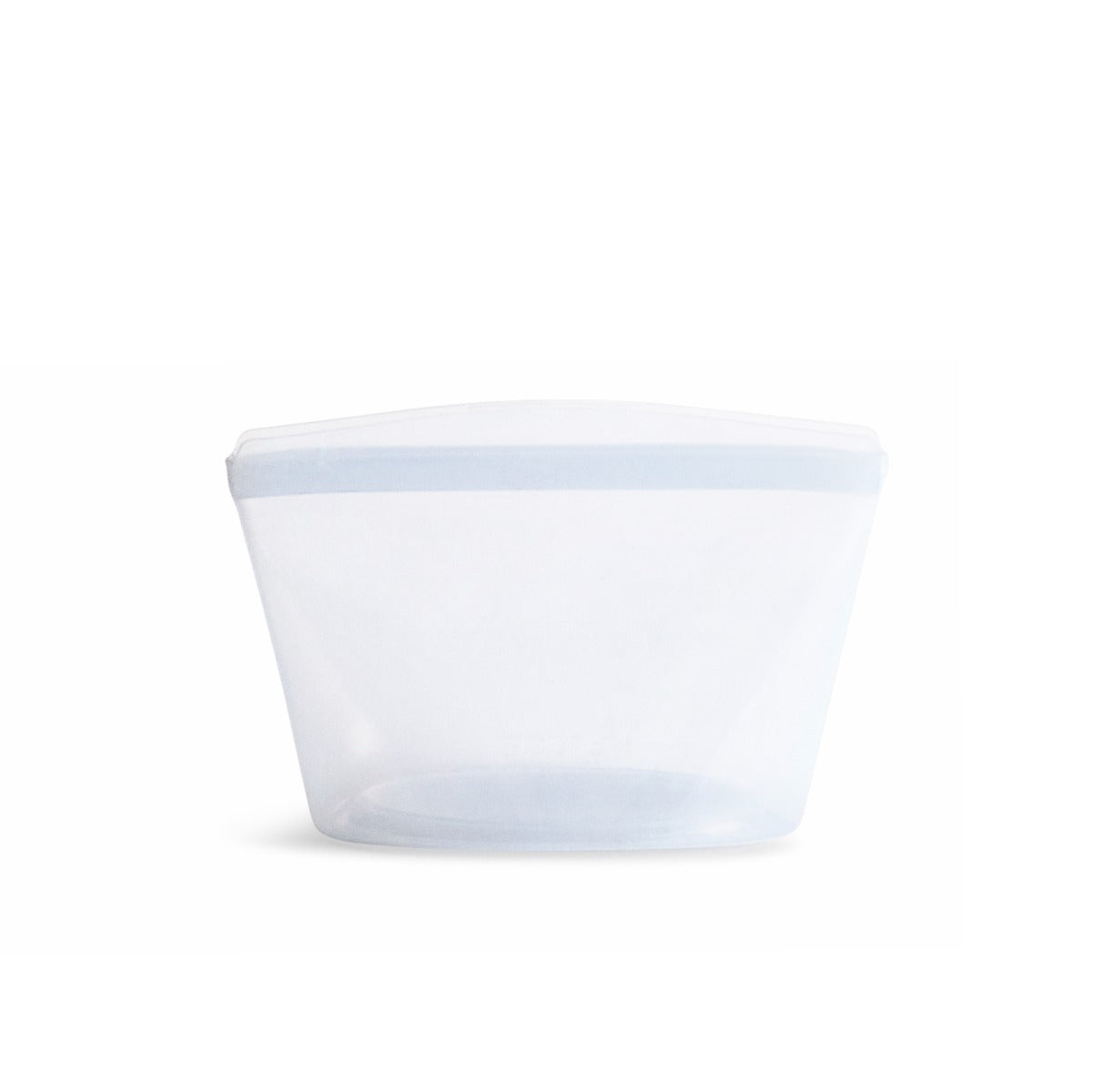Stasher Reusable Silicone 2-Cup Bowl, 16 fl oz - Clear