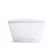 Stasher Reusable Silicone 4-Cup Bowl, 32 fl oz- Clear