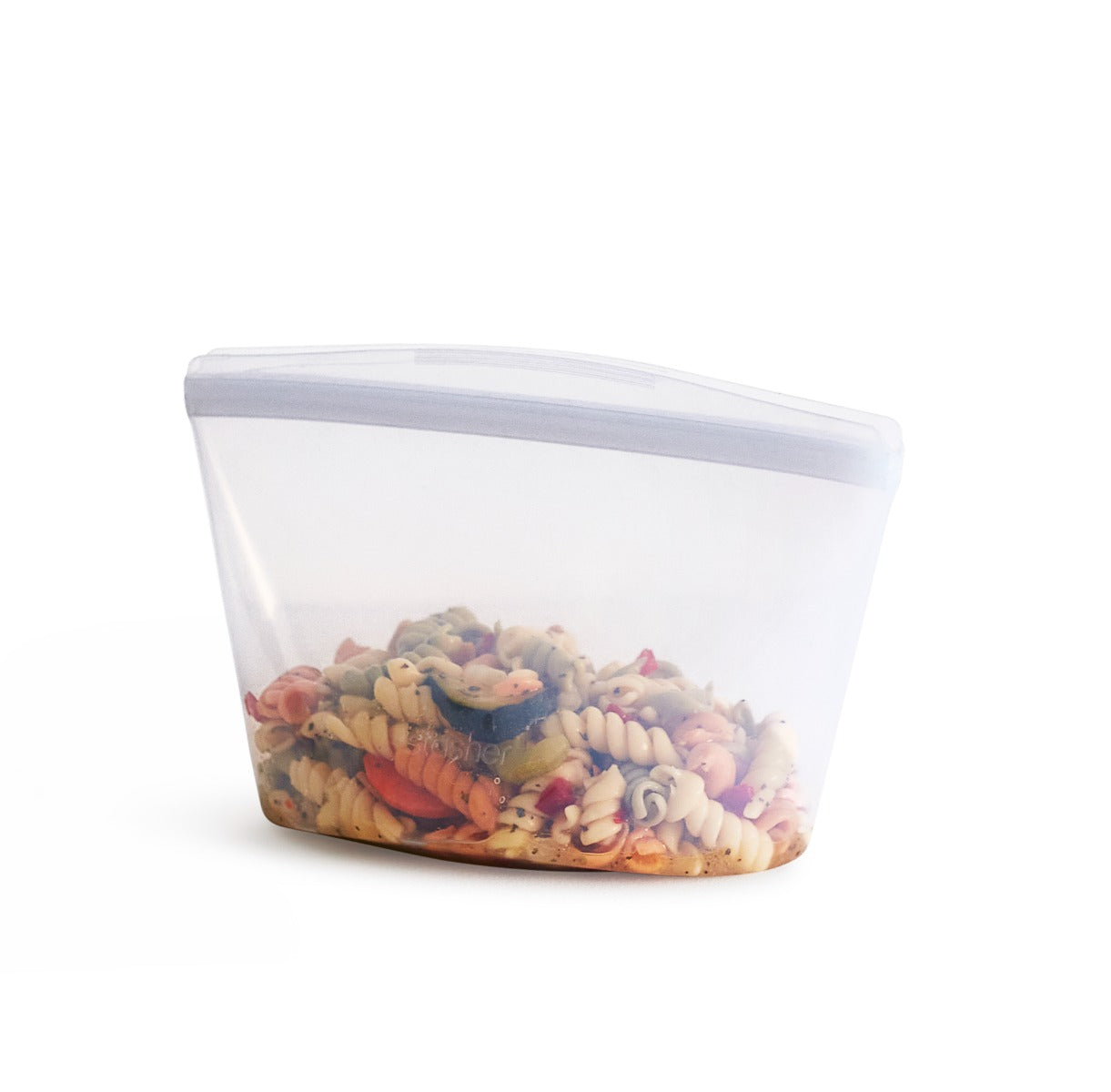 Stasher Reusable Silicone Bowl Bundle (2-Cup & 4-Cup) - Clear