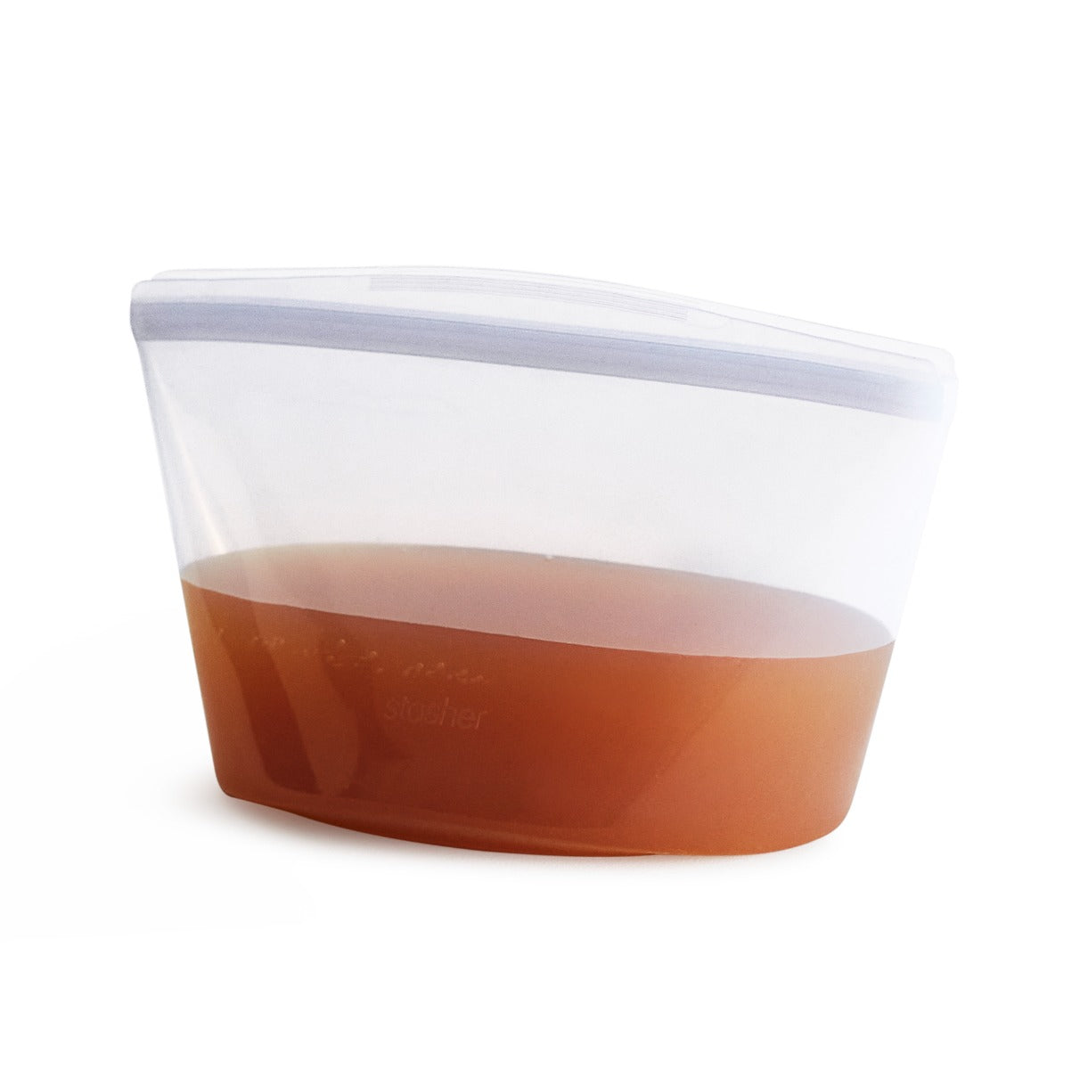 Stasher Reusable Silicone 6-Cup Bowl, 48 fl oz - Clear