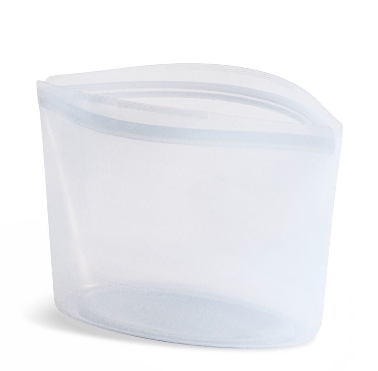 Stasher Reusable Silicone 6-Cup Bowl, 48 fl oz - Clear