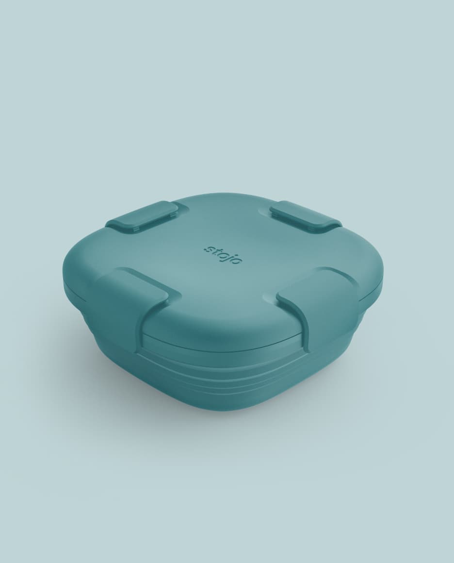 Stojo Silicone Collapsible Box, 24oz, 700ml (5 Colors) - Pupsik Singapore