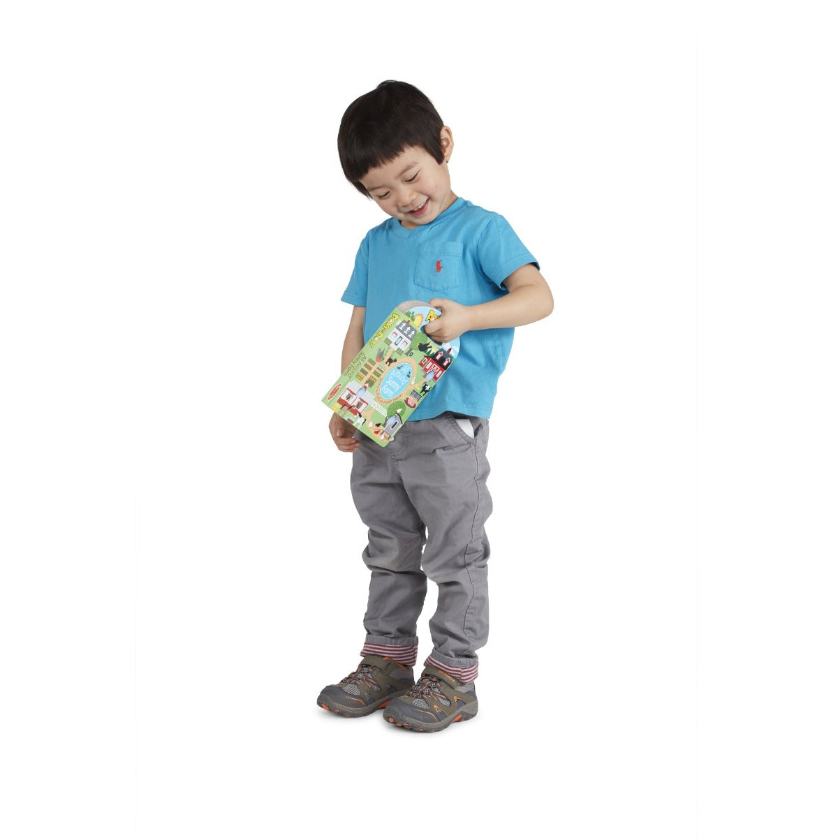 Melissa & Doug Poke-A-Dot Board Carry Book (2 Titles) - Pupsik Singapore