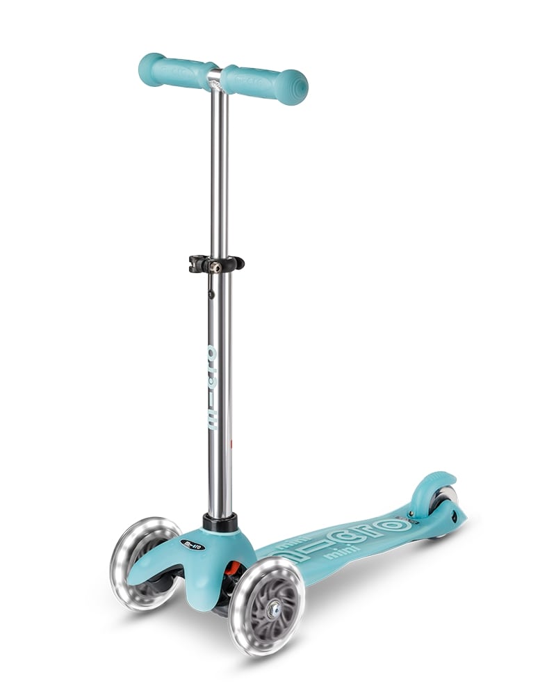 Micro Mini Deluxe Glow LED Plus Scooter (LED Wheels + Deck) - 4 Colors - Pupsik Singapore