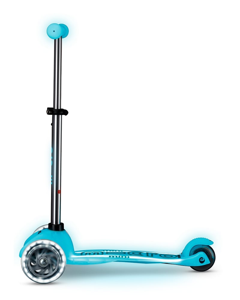 Micro Mini Deluxe Glow LED Plus Scooter (LED Wheels + Deck) - 4 Colors - Pupsik Singapore