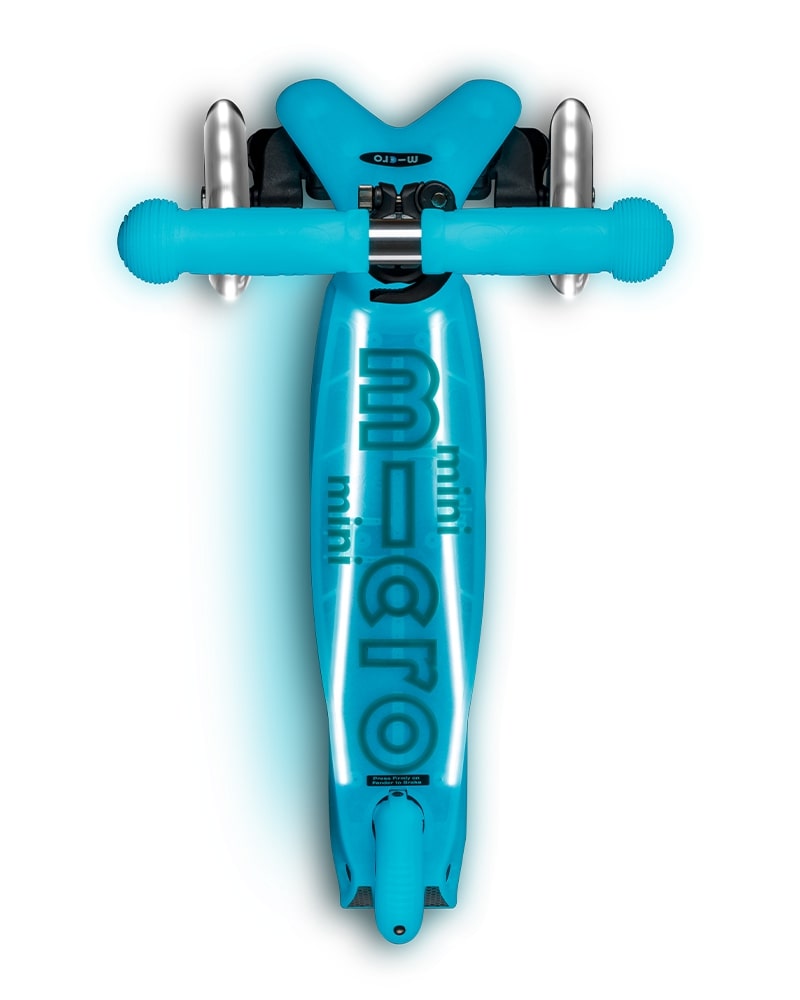 Micro Mini Deluxe Glow LED Plus Scooter (LED Wheels + Deck) - 4 Colors - Pupsik Singapore