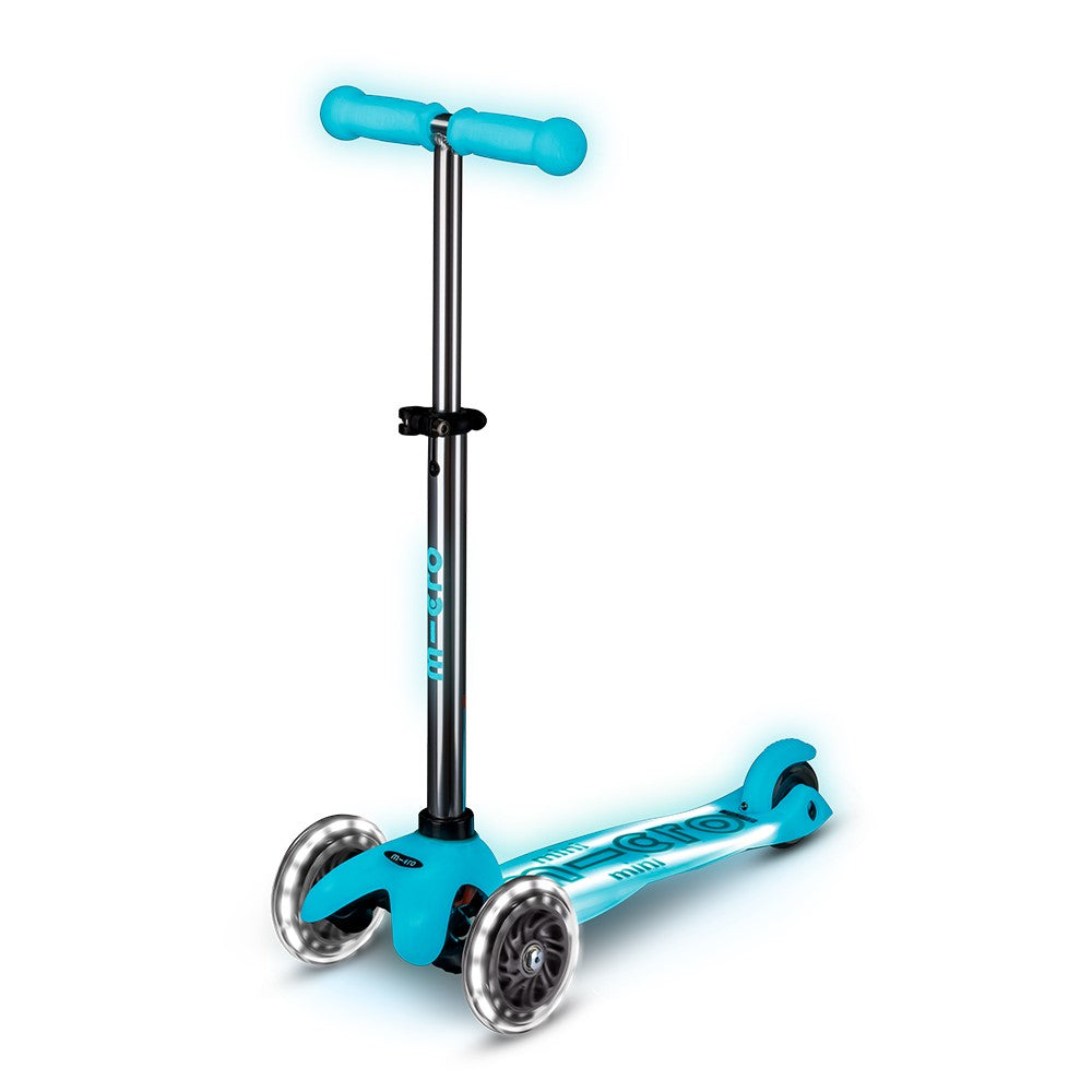 Micro Mini Deluxe Glow LED Plus Scooter (LED Wheels + Deck) - 4 Colors - Pupsik Singapore