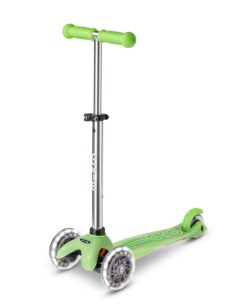 Micro Mini Deluxe Glow LED Plus Scooter (LED Wheels + Deck) - 4 Colors