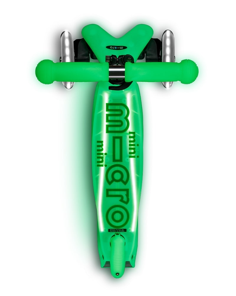 Micro Mini Deluxe Glow LED Plus Scooter (LED Wheels + Deck) - 4 Colors - Pupsik Singapore