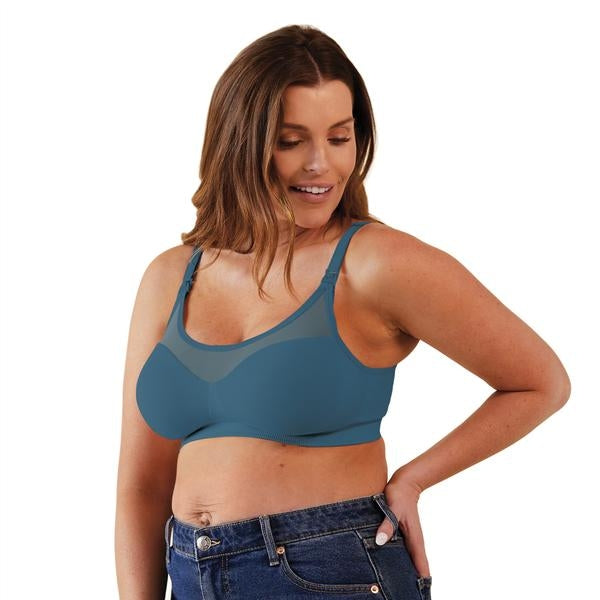 Bravado Body Silk Seamless Sheer Nursing Bra - Midnight Sky