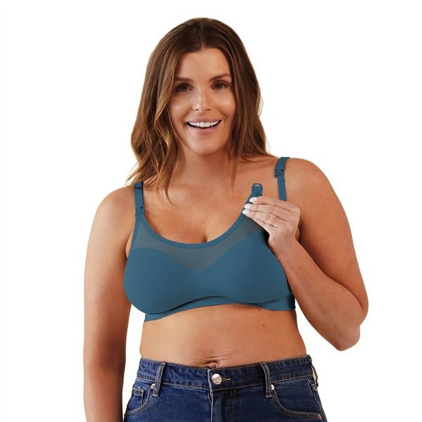 Bravado Body Silk Seamless Sheer Nursing Bra - Midnight Sky
