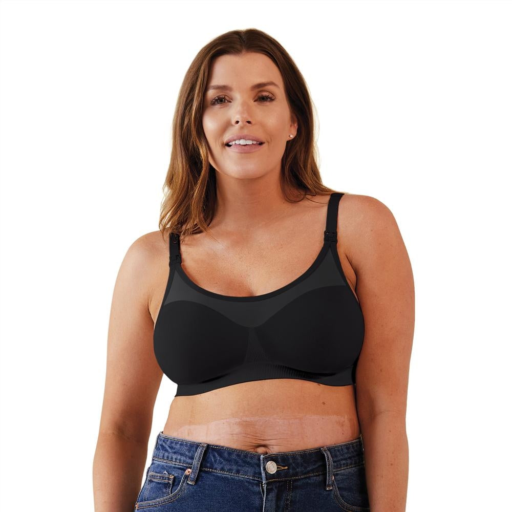 Bravado Body Silk Seamless Sheer Nursing Bra - Black