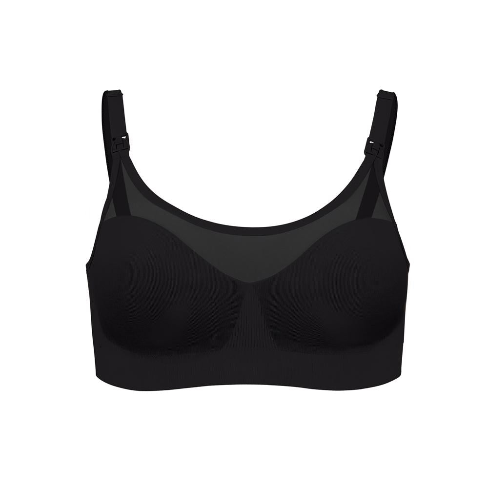 Bravado Body Silk Seamless Sheer Nursing Bra - Black