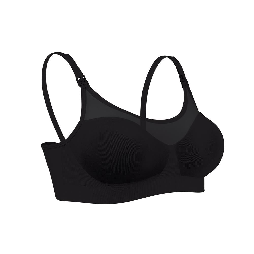 Bravado Body Silk Seamless Sheer Nursing Bra - Black