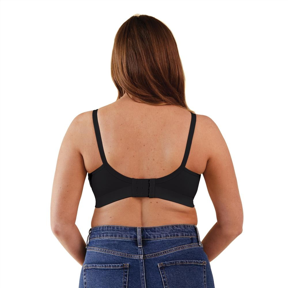 Bravado Body Silk Seamless Sheer Nursing Bra - Black