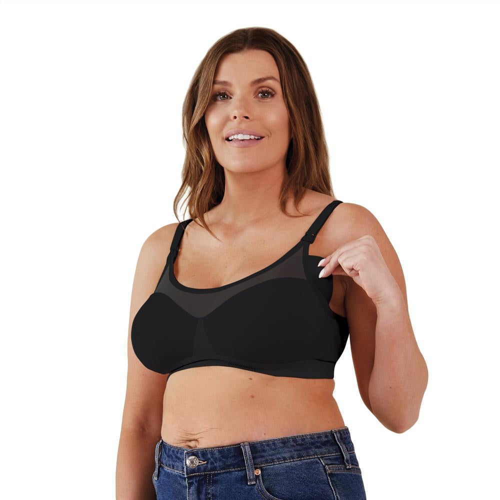 Bravado Body Silk Seamless Sheer Nursing Bra - Black