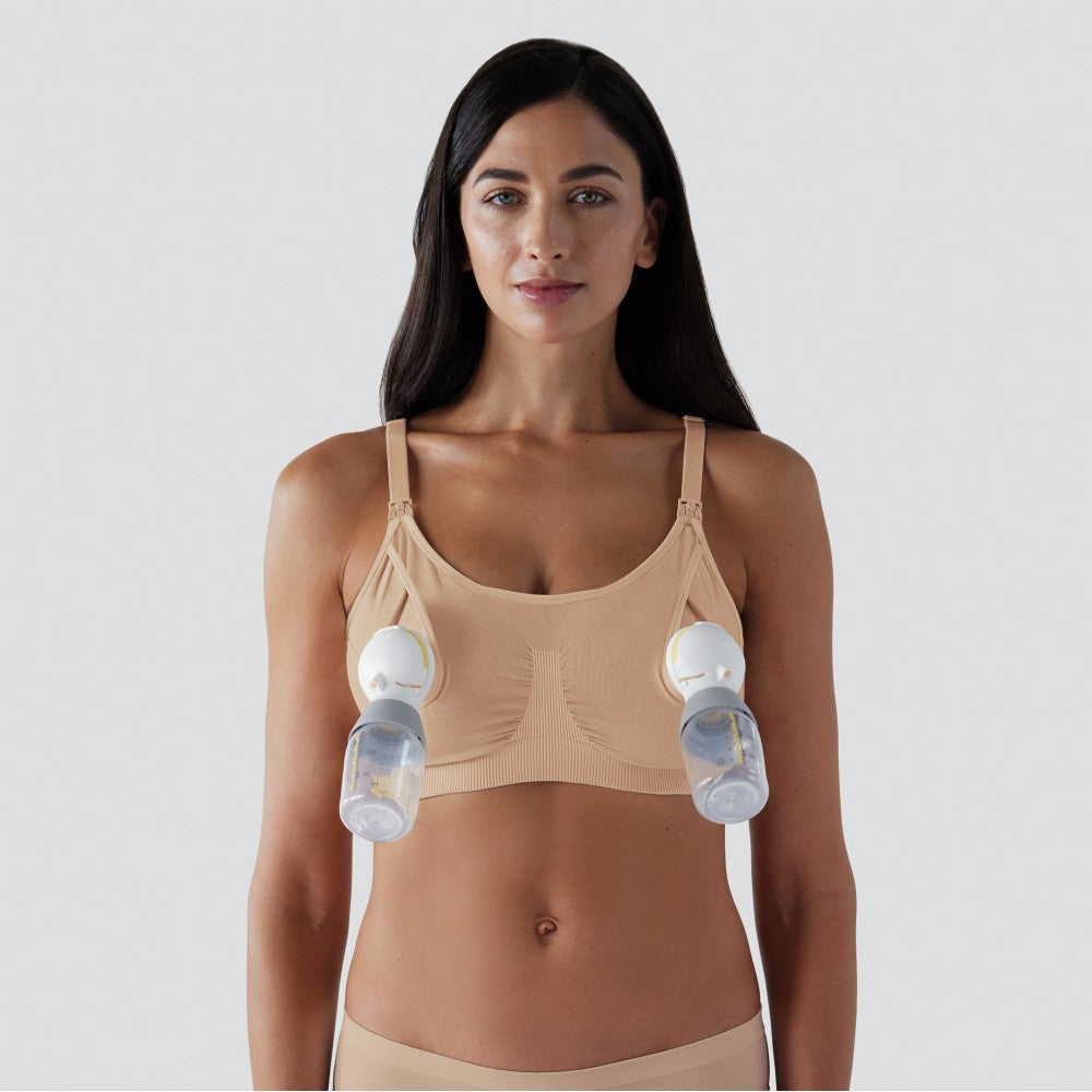 Bravado 2-in-1 Pumping and Nursing Bra - Butterscotch (3 Sizes)