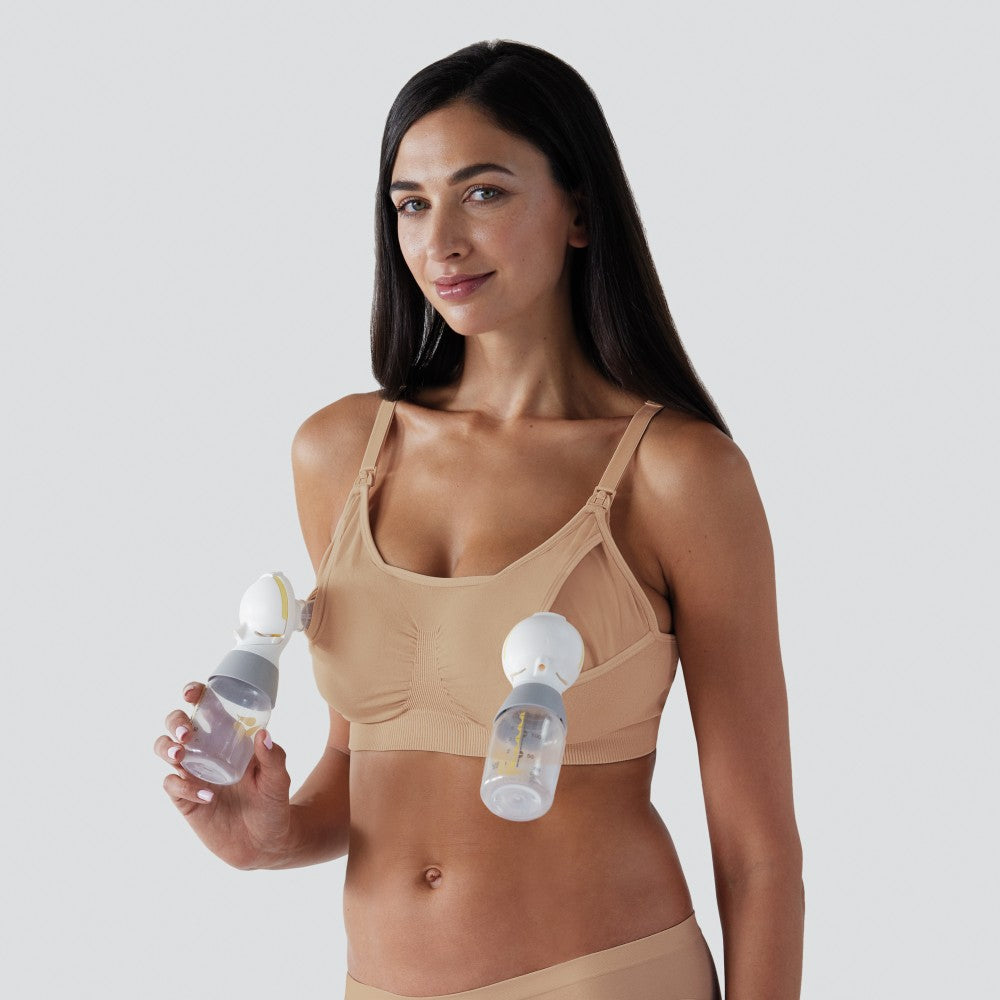 Bravado 2-in-1 Pumping and Nursing Bra - Butterscotch (3 Sizes)