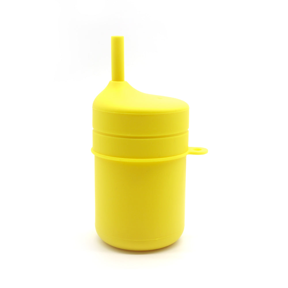 Biomom Silicone Training Straw Cup, 180ml (12 colors) - Pupsik Singapore